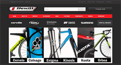 Desktop Screenshot of hewittbikefitting.co.uk