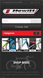 Mobile Screenshot of hewittbikefitting.co.uk